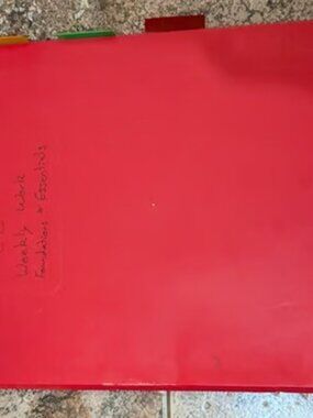Classical Conversations Weekly Book Binder Foundations + Essentials w/ Tabs